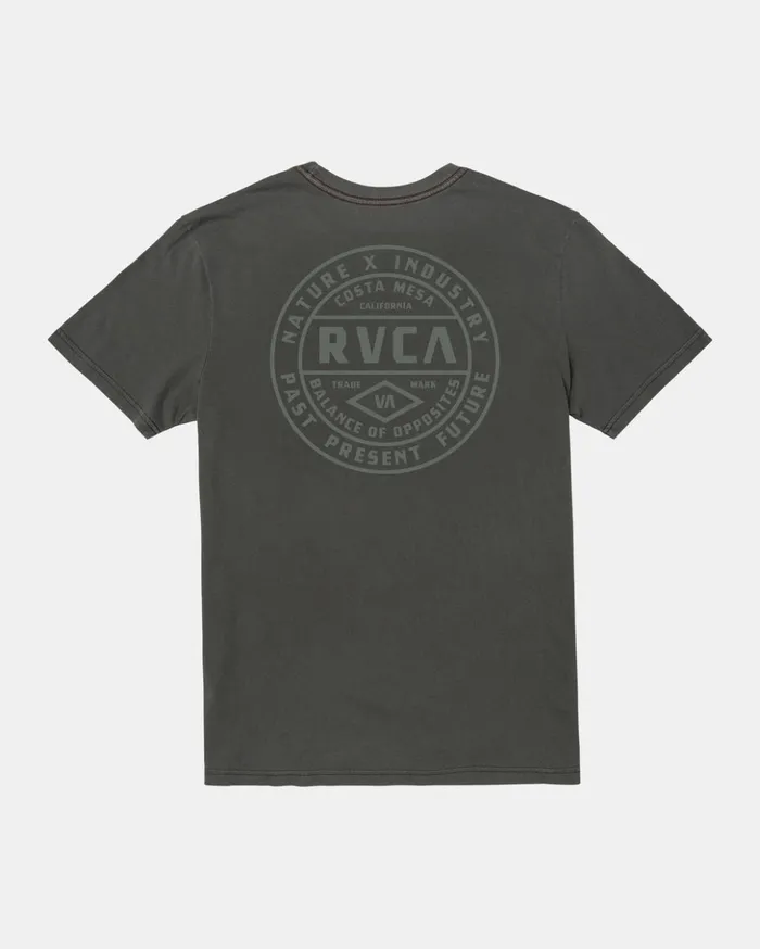 RVCA Tees Tanks Boy039s Standard Issue TShirt Pirate Black 8211 Boys