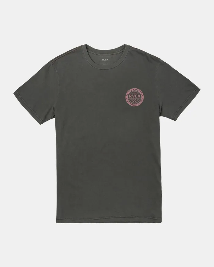 RVCA Tees Tanks Boy039s Standard Issue TShirt Pirate Black 8211 Boys