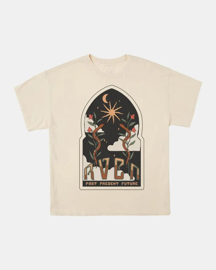 RVCA Tees Tanks Expand TShirt Latte 8211 Women