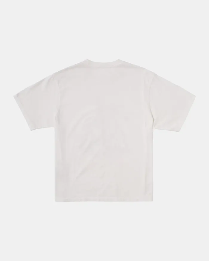 RVCA Tees Tanks Mandroid Tee Vintage White 8211 Women