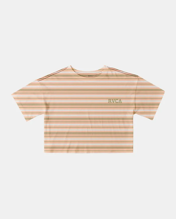 RVCA Tees Tanks Sunrise Tee Vintage White 8211 Women