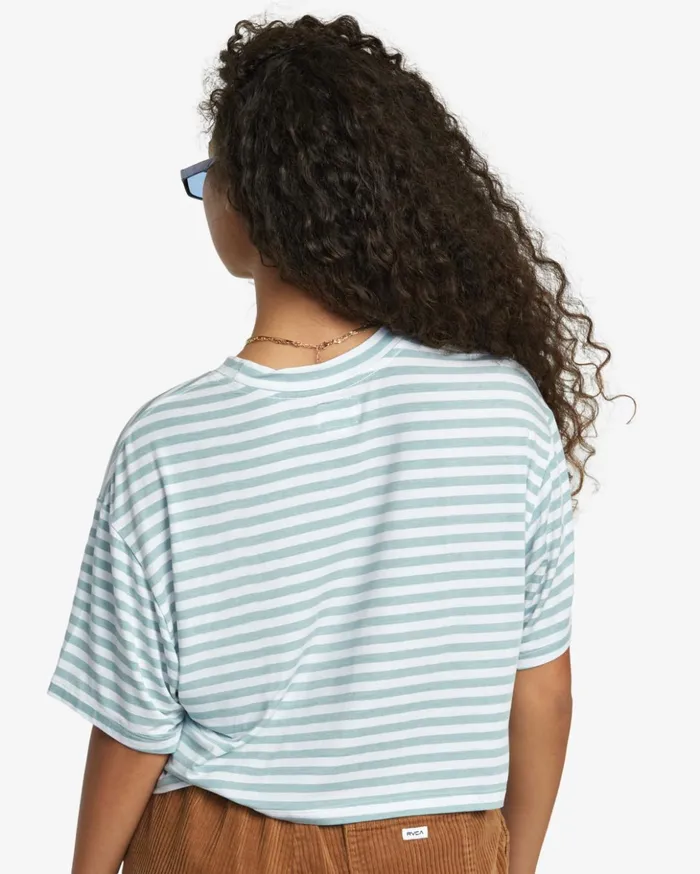 RVCA Tops Hooky Tee Shale 8211 Women