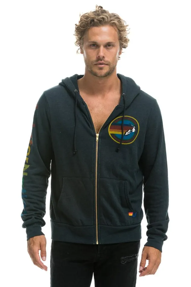 San Francisco Hoodie 8211 Charcoal WomenMen Aviator Nation Hoodies
