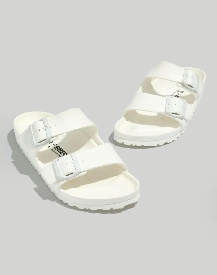 Sandals Women Madewell Birkenstock Arizona EVA Sandals White