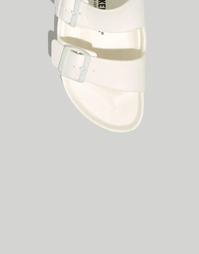 Sandals Women Madewell Birkenstock Arizona EVA Sandals White
