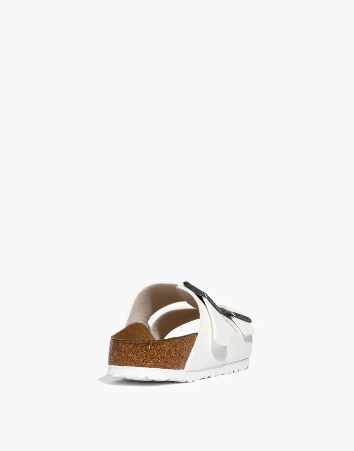 Sandals Women Madewell Birkenstock Arizona Sandals In BirkoFlor White