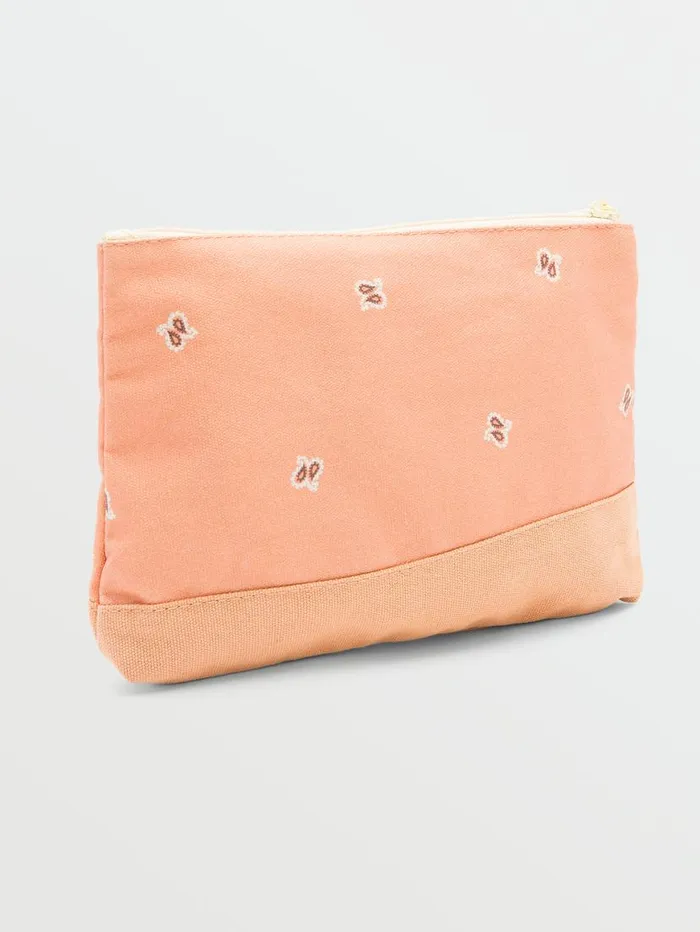 Schoolyard Canvas Pouch 8211 Clay Kids Volcom Accessories