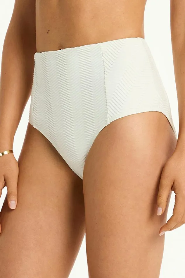 Sea Level Bottoms Caracus Panelled High Waist Pant Caracus Coconut 8211 Women Sea Level Bottoms Caracus Panelled High Waist Pant Caracus Coconut 8211 Women