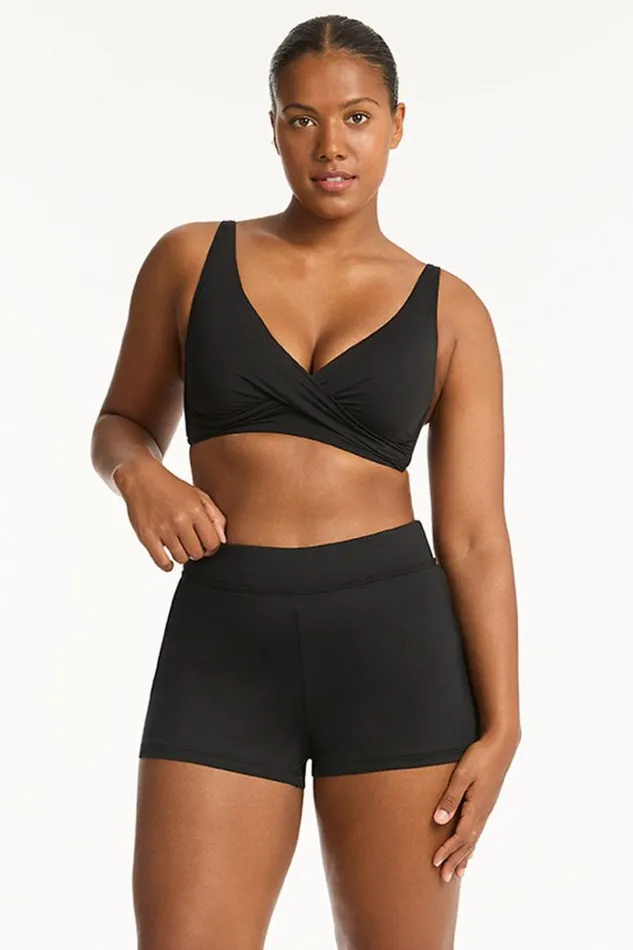 Sea Level Bottoms Eco Essentials Swim Short Eco Essentials Black 8211 Women Sea Level Bottoms Eco Essentials Swim Short Eco Essentials Black 8211 Women