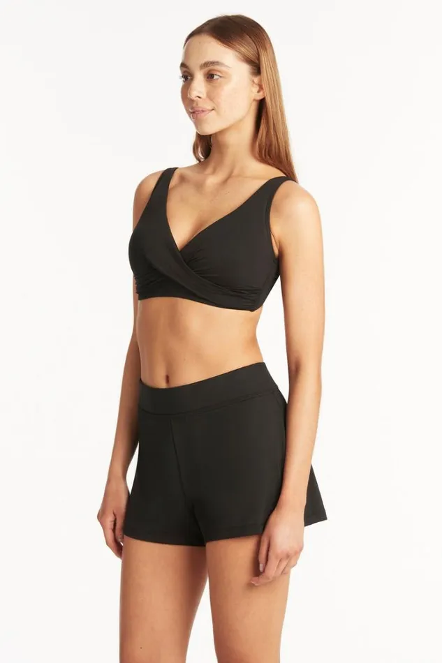 Sea Level Bottoms Eco Essentials Swim Short Eco Essentials Black 8211 Women Sea Level Bottoms Eco Essentials Swim Short Eco Essentials Black 8211 Women