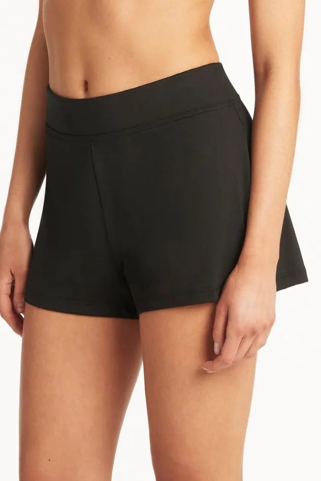 Sea Level Bottoms Eco Essentials Swim Short Eco Essentials Black 8211 Women Sea Level Bottoms Eco Essentials Swim Short Eco Essentials Black 8211 Women