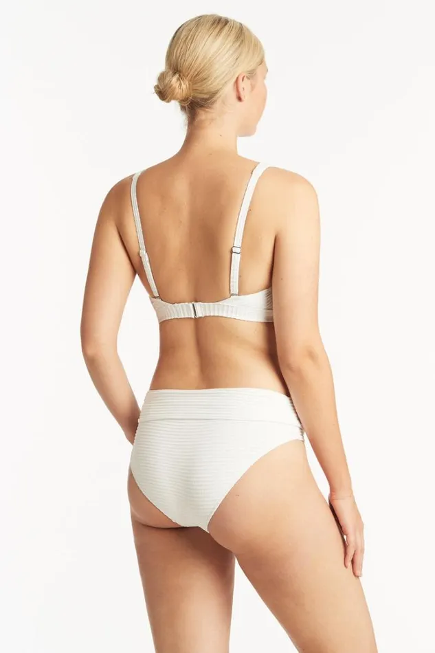 Sea Level Bottoms Spinnaker Roll Band Pant Spinnaker White 8211 Women