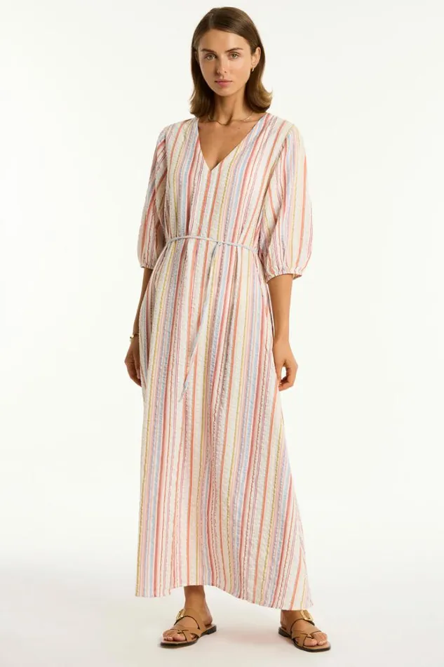 Sea Level Dresses Boho Stripe Long Dress Boho Stripe 8211 Women
