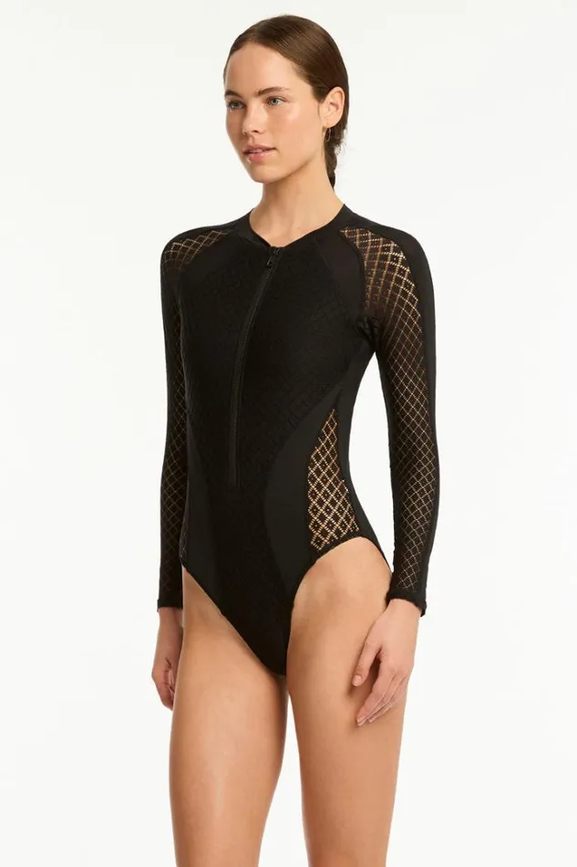 Sea Level Sustainable Swim Lace Surf Suit Lace 8211 Women