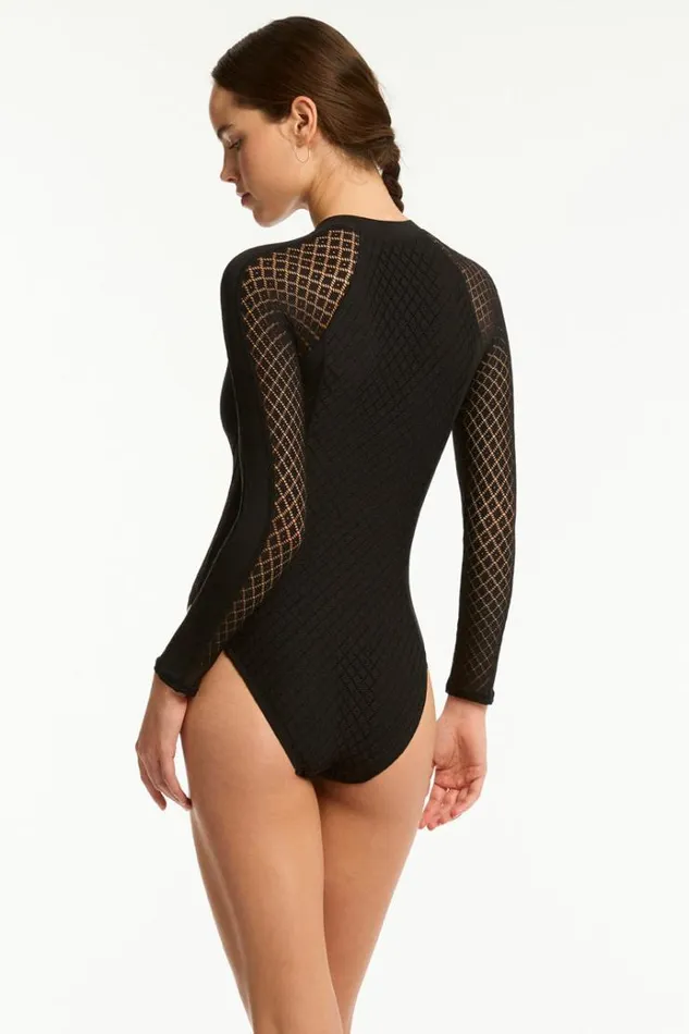 Sea Level Sustainable Swim Lace Surf Suit Lace 8211 Women