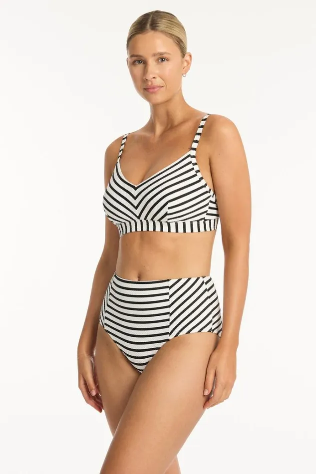 Sea Level Tops Amalfi DDE Bralette Amalfi Black 8211 Women