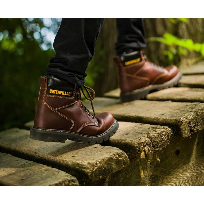 Second Shift Work Boot Black Men Cat Footwear Boots