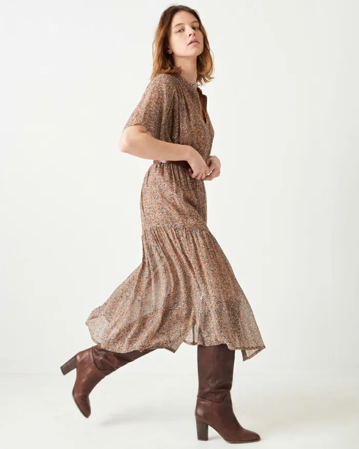 Sessn Womens Dresses Denise Rosewood Gardians