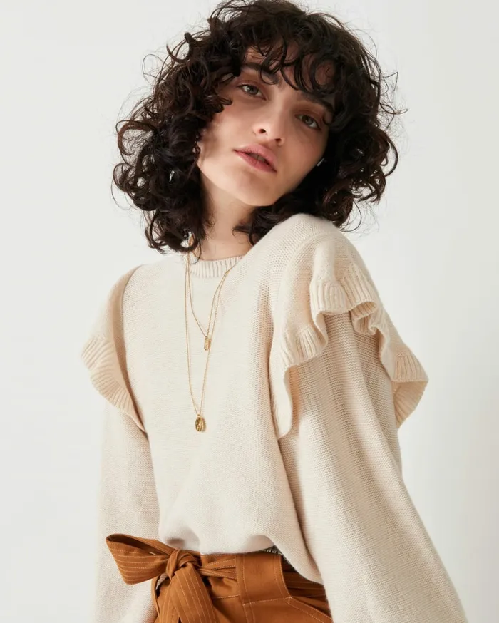 Sessn Womens Jumpers Luz Whitecloud