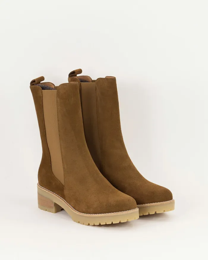 Sessn Womens Shoes Louisalta Tobacco Suede Gift for Friend