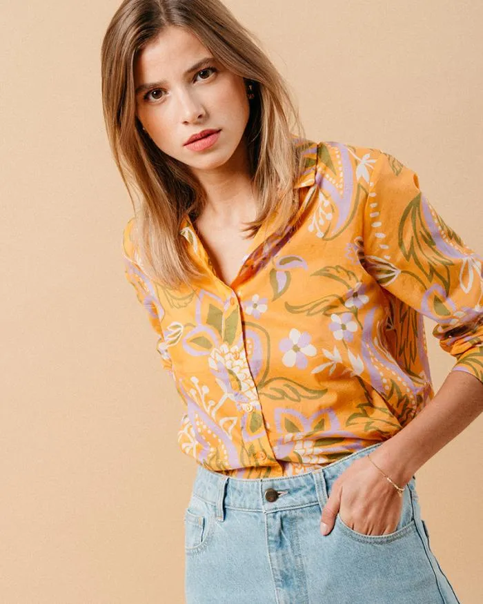 SHIRT ORANGE MARICA Shop Grace and Mila Longsleeves Shirts