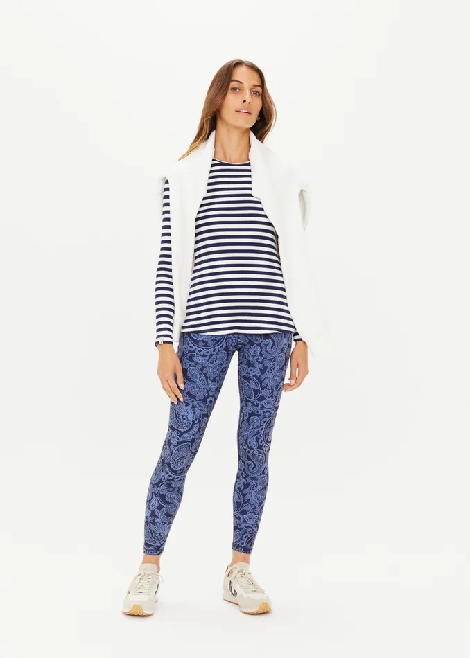 Shirts and Tanks THE UPSIDE Women RIB CHRISSY LONG SLEEVE