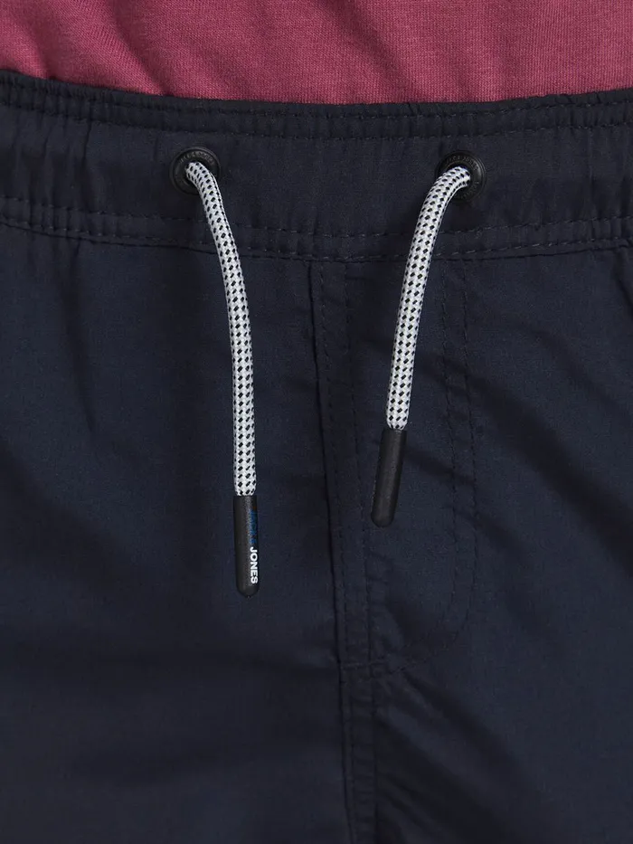 Shirts JACK and JONES Junior BOYS LOGO RECYCLED POLYESTER SWIM SHORTS Blue Navy Blazer Online