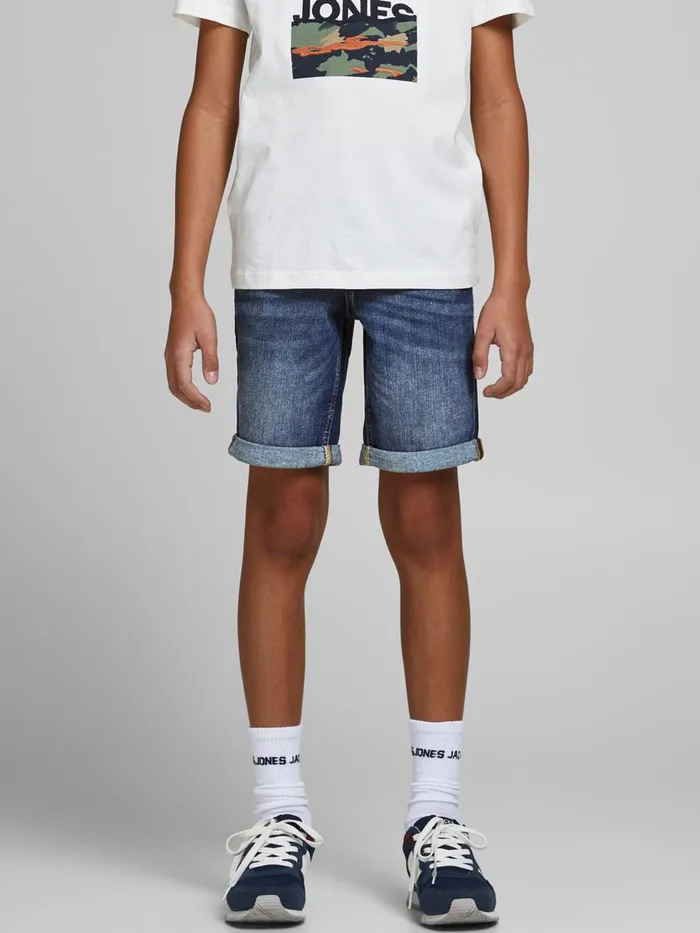 Shirts JACK and JONES Junior BOYS RICK ORIGINAL AGI 001 DENIM SHORTS Blue Blue Denim For Sale Shirts JACK and JONES Junior BOYS RICK ORIGINAL AGI 001 DENIM SHORTS Blue Blue Denim For Sale