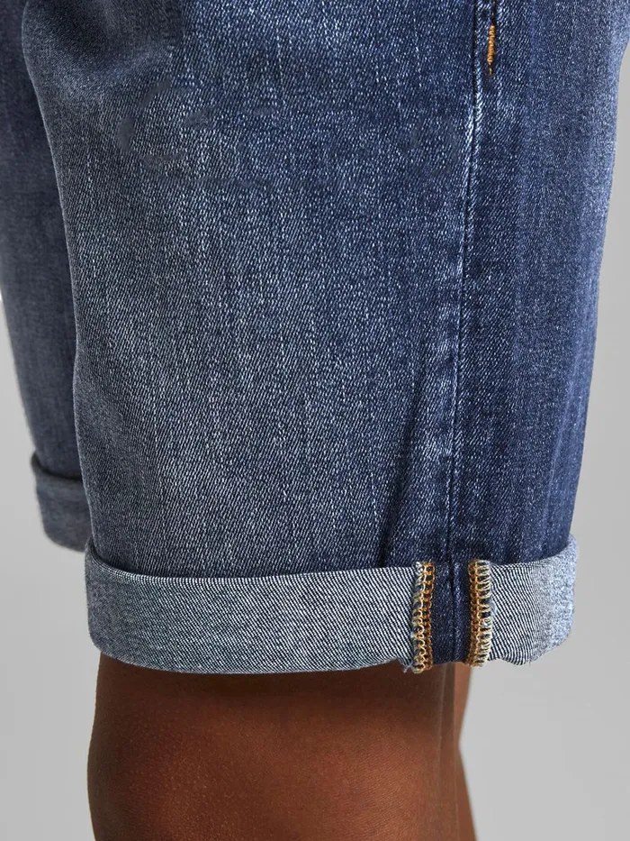 Shirts JACK and JONES Junior BOYS RICK ORIGINAL AGI 001 DENIM SHORTS Blue Blue Denim For Sale