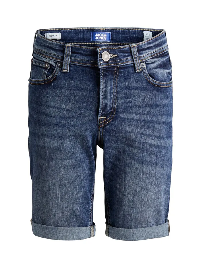 Shirts JACK and JONES Junior BOYS RICK ORIGINAL AGI 001 DENIM SHORTS Blue Blue Denim For Sale