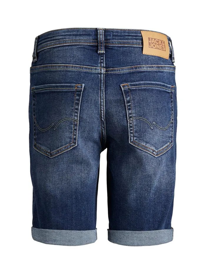 Shirts JACK and JONES Junior BOYS RICK ORIGINAL AGI 001 DENIM SHORTS Blue Blue Denim For Sale