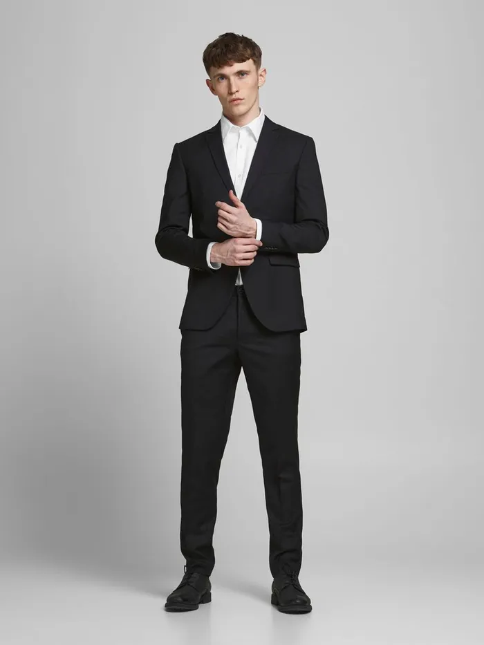 Shirts JACK and JONES Mens 2PACK SLIM FIT DOBBY SHIRT Blue Navy Blazer Gift Ideas