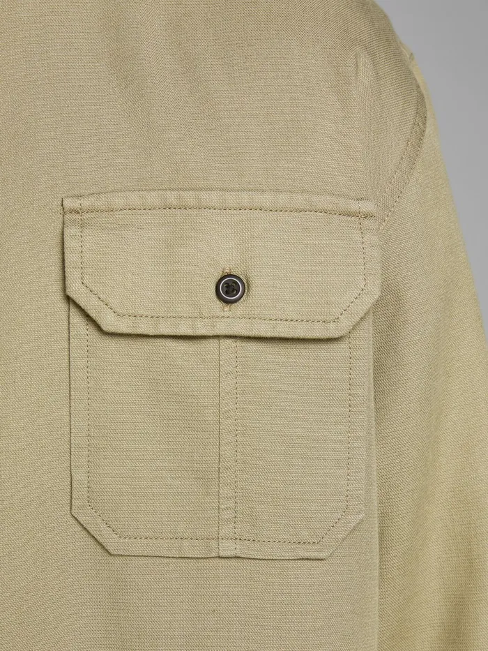 Shirts JACK and JONES Mens COMFORT FIT DOBBY SHIRT Beige Chinchilla Online