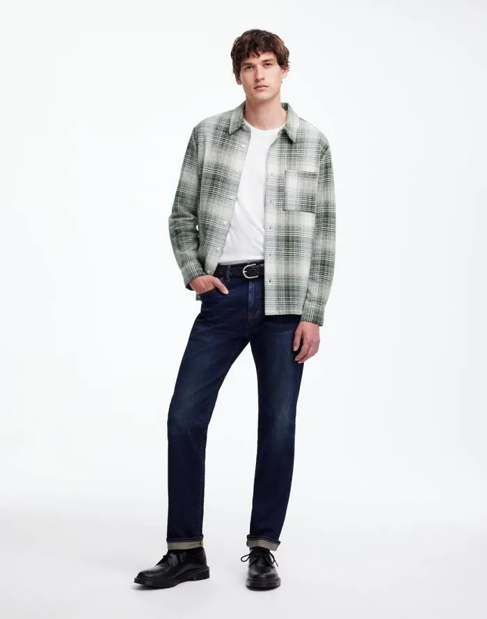 Shirts Men Madewell The Devoe Shirt Luxury Forest
