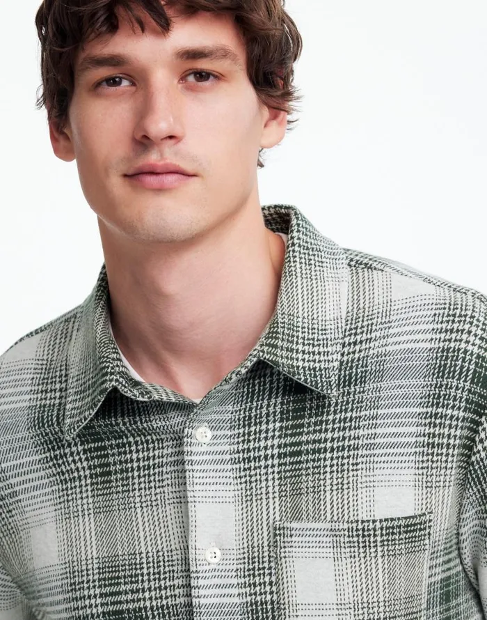 Shirts Men Madewell The Devoe Shirt Luxury Forest