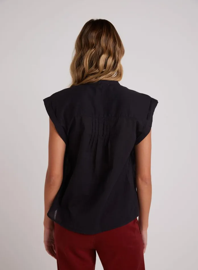 Short Sleeve Women Bella Dahl Short Sleeve Pintuck Pullover 8211 Black Short Sleeve Women Bella Dahl Short Sleeve Pintuck Pullover 8211 Black