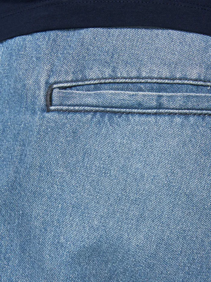 Shorts JACK and JONES Mens CARGO DENIM SHORTS Blue Blue Denim Near Me
