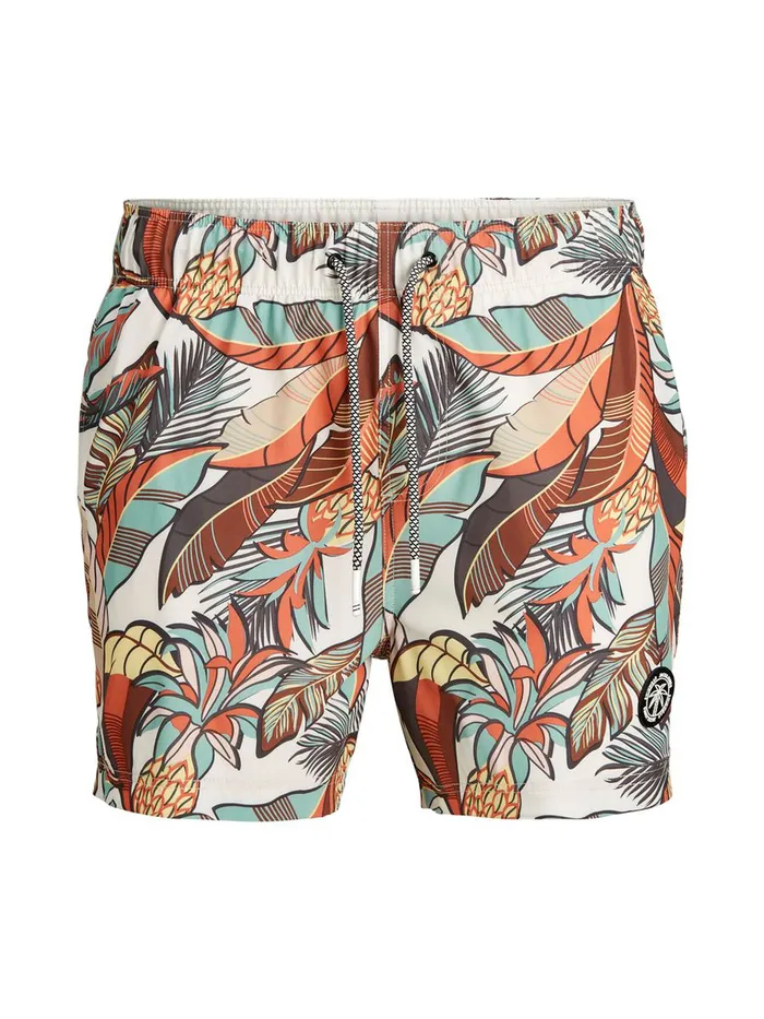 Shorts JACK and JONES Mens MAUI SWIM SHORTS Orange Egret On Sale