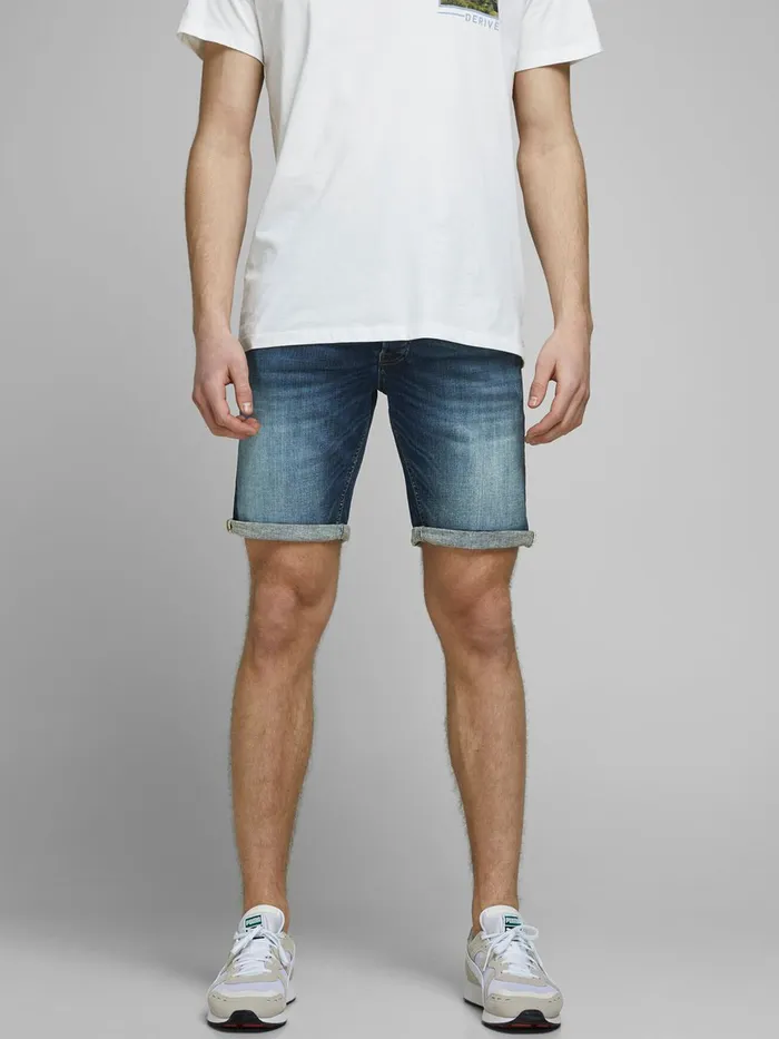 Shorts JACK and JONES Mens RICK ORG JJ 057 50SPS DENIM SHORTS Blue Blue Denim Casaul Shorts JACK and JONES Mens RICK ORG JJ 057 50SPS DENIM SHORTS Blue Blue Denim Casaul