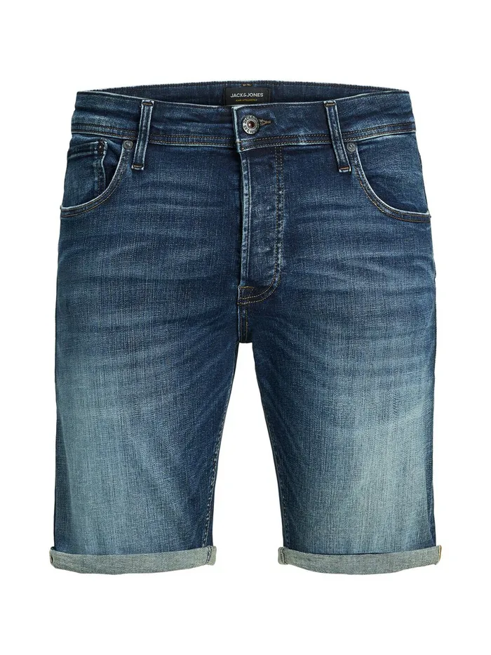 Shorts JACK and JONES Mens RICK ORG JJ 057 50SPS DENIM SHORTS Blue Blue Denim Casaul