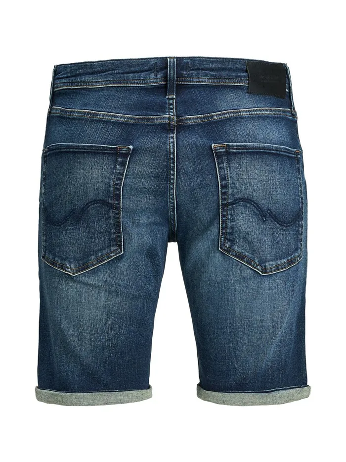 Shorts JACK and JONES Mens RICK ORG JJ 057 50SPS DENIM SHORTS Blue Blue Denim Casaul