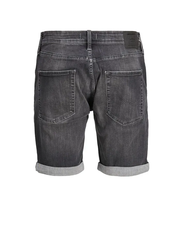 Shorts JACK and JONES Mens RICK ORIGINAL AGI 200 DENIM SHORTS Grey Black Denim On Sale