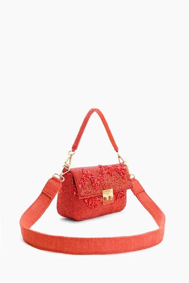 Shoulder Bags America and Beyond Women Omnia Beaded Shoulder Bag
