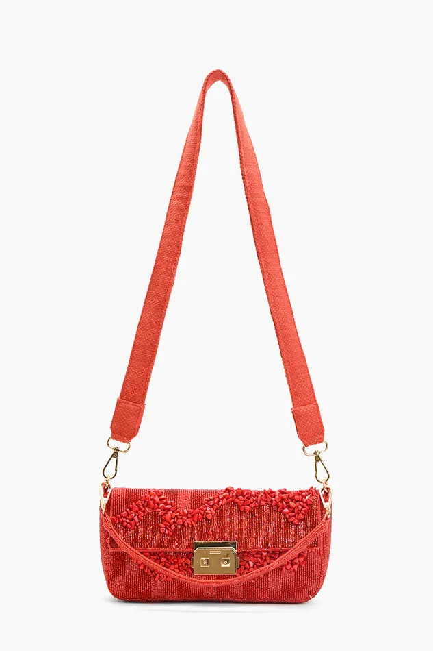 Shoulder Bags America and Beyond Women Omnia Beaded Shoulder Bag