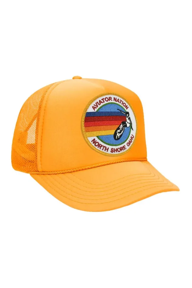 Signature North Shore 8211 Vintage Trucker Hat Kids Aviator Nation Trucker Hats
