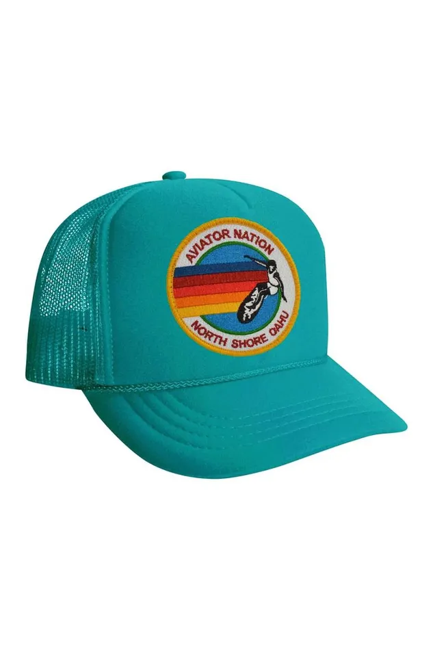 Signature North Shore 8211 Vintage Trucker Hat Kids Aviator Nation Trucker Hats