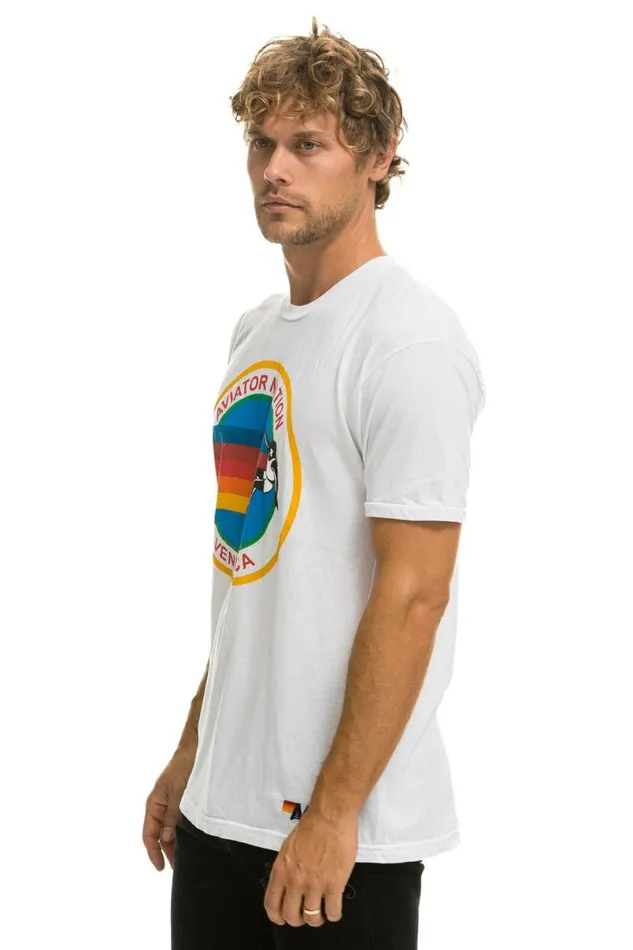 Signature Tee 8211 White WomenMen Aviator Nation Tees