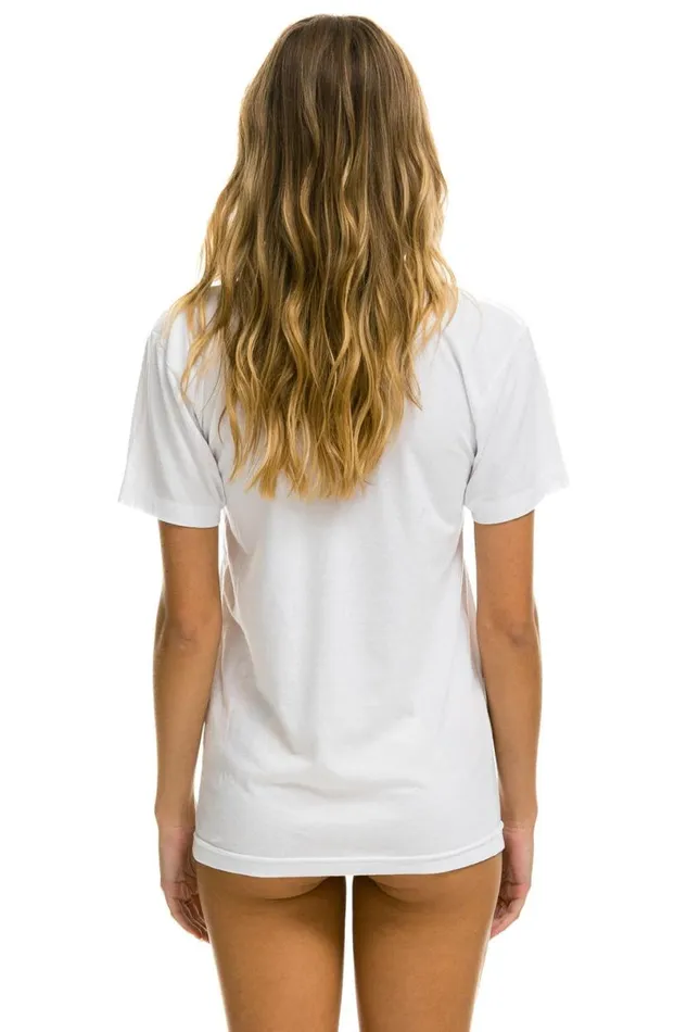 Signature Tee 8211 White WomenMen Aviator Nation Tees