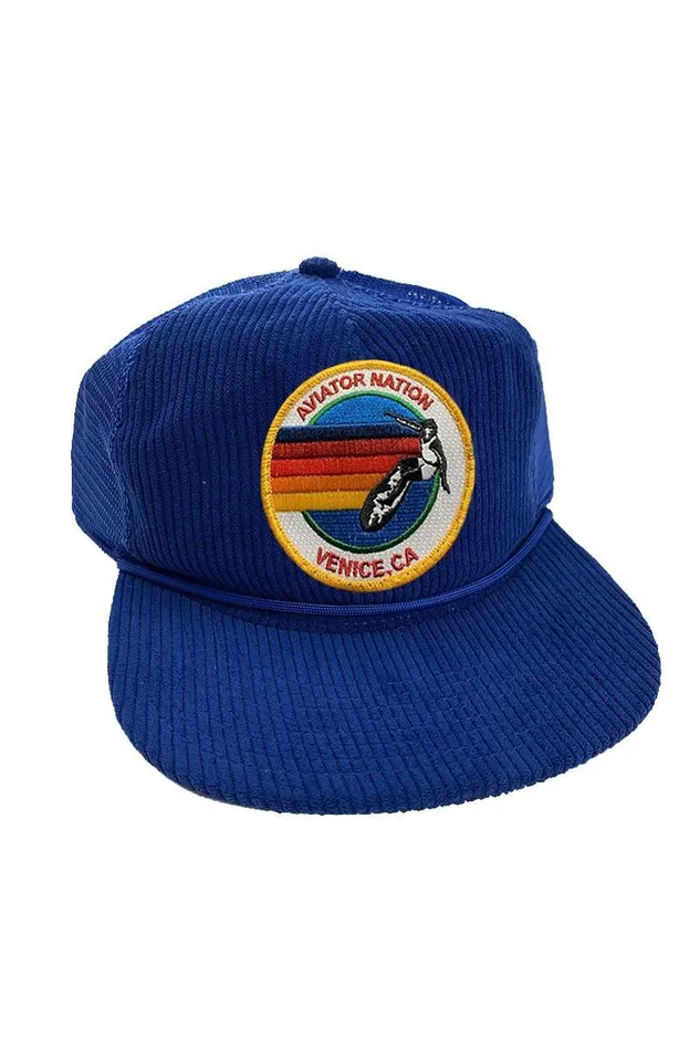 Signature Venice 8211 Vintage Corduroy Mesh Trucker Hat WomenMen Aviator Nation Trucker Hats