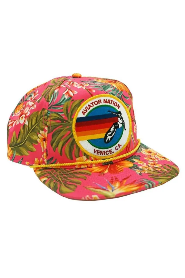 Signature Venice Vintage Safari Twill LowRise Trucker WomenMen Aviator Nation Trucker Hats
